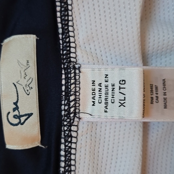 Greg Norman Tropical Leaf Print Golf Skirt - Picture 3 of 8